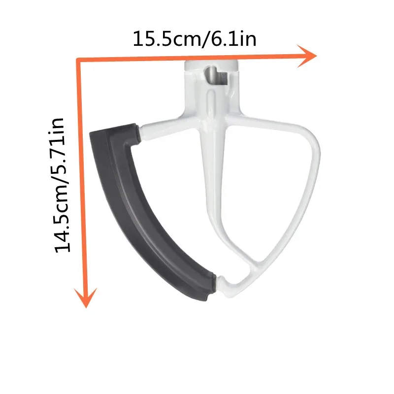 4.5-5 QT accessoire de mélangeur vertical à tête inclinée avec lame