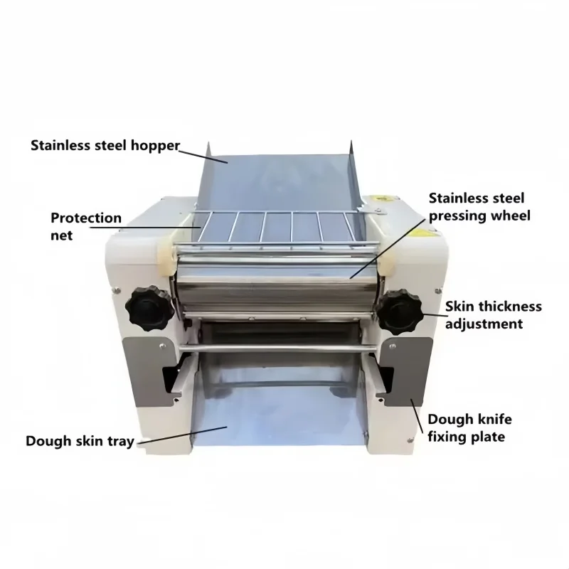 Machine automatique commerciale de presse de pâte de Pizza de pétrin de rouleau