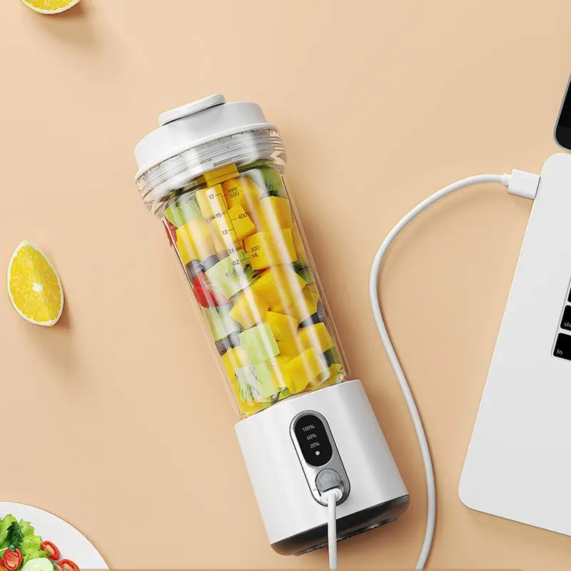 Nouveau 300W puissant presse-agrumes électrique 4000mAh double usage tasse de jus maison extérieure fruits frais