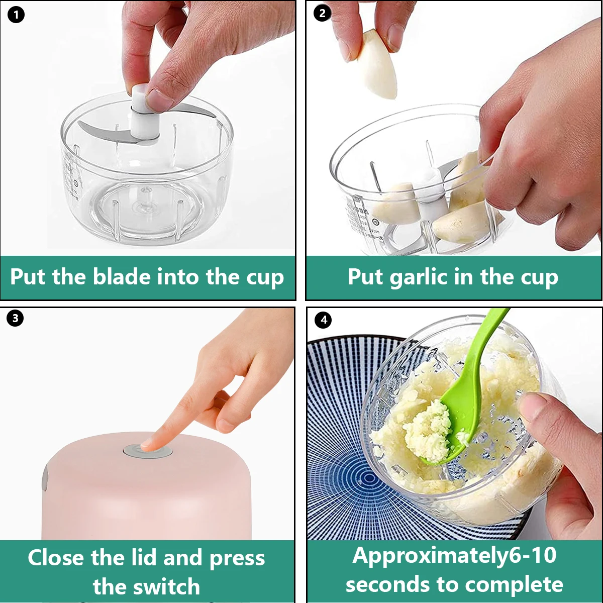 Mini robot culinaire 100ml pour viande