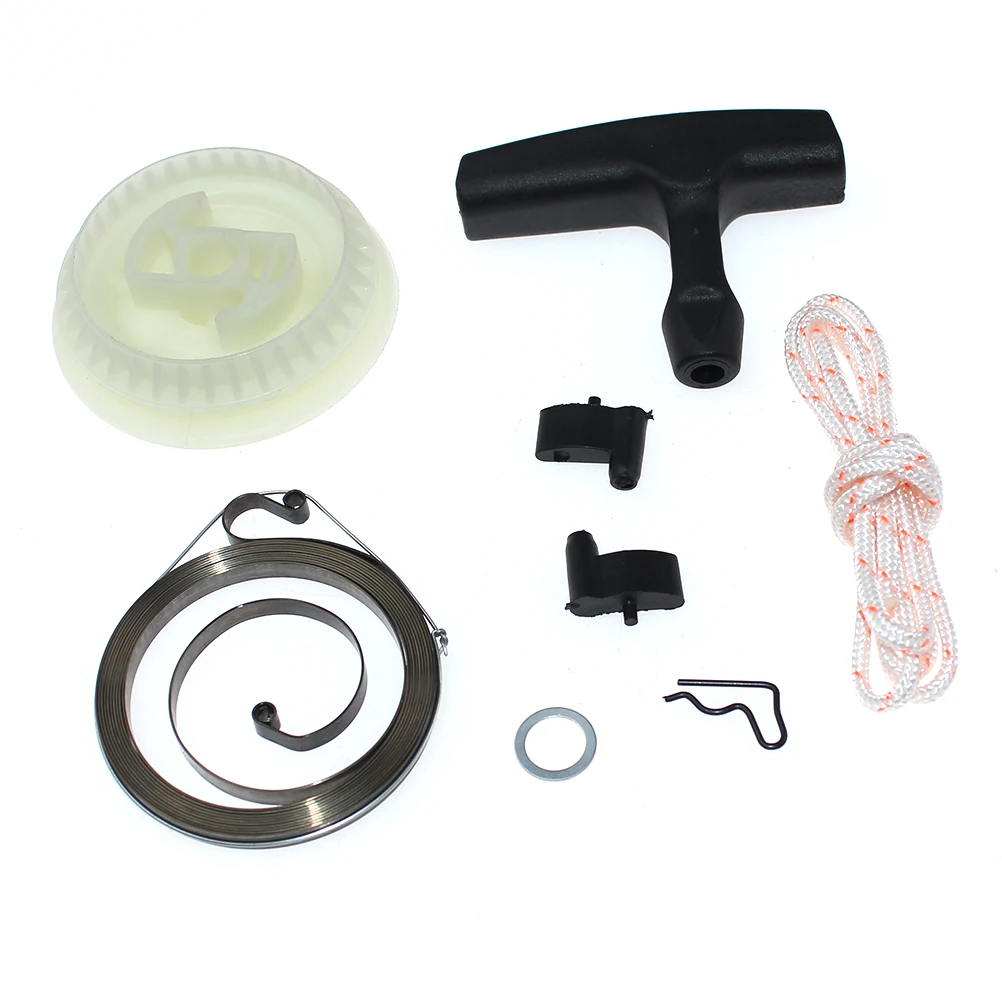 Poignée de démarreur, corde de démarreur, poulie de démarreur, ressort de rembobinage, poinçon pour Stihl 017 018 019T 020 020T 021 023 025 MC200 MS170 MS171