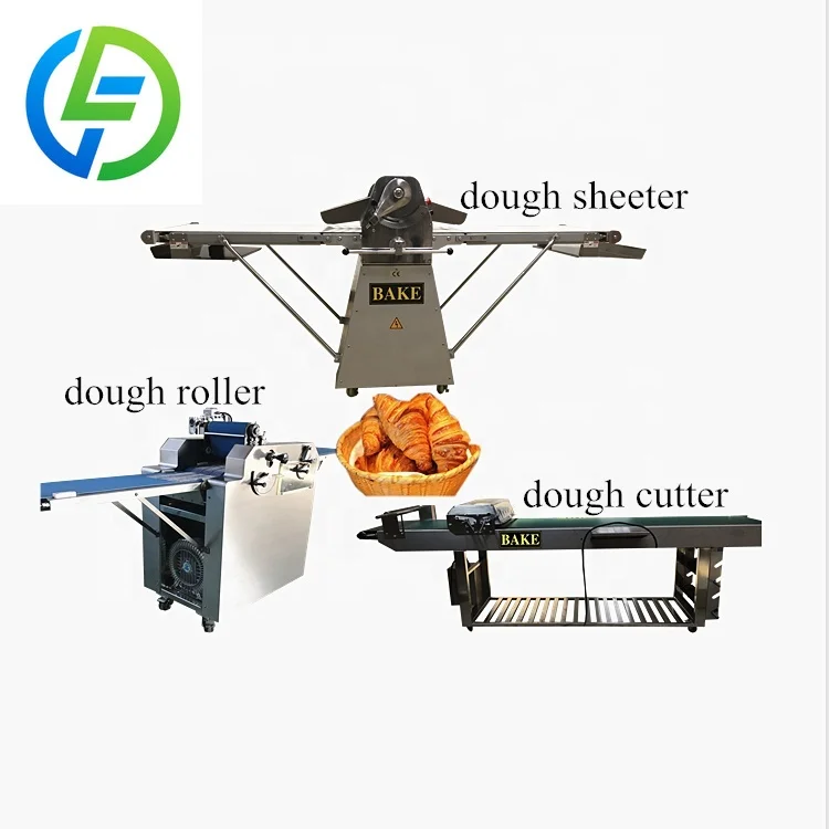 Offre spéciale industrielle automatique complet équipement de boulangerie pâtisserie Croissant ligne de Production de pain pâte feuille Cutter et moulage