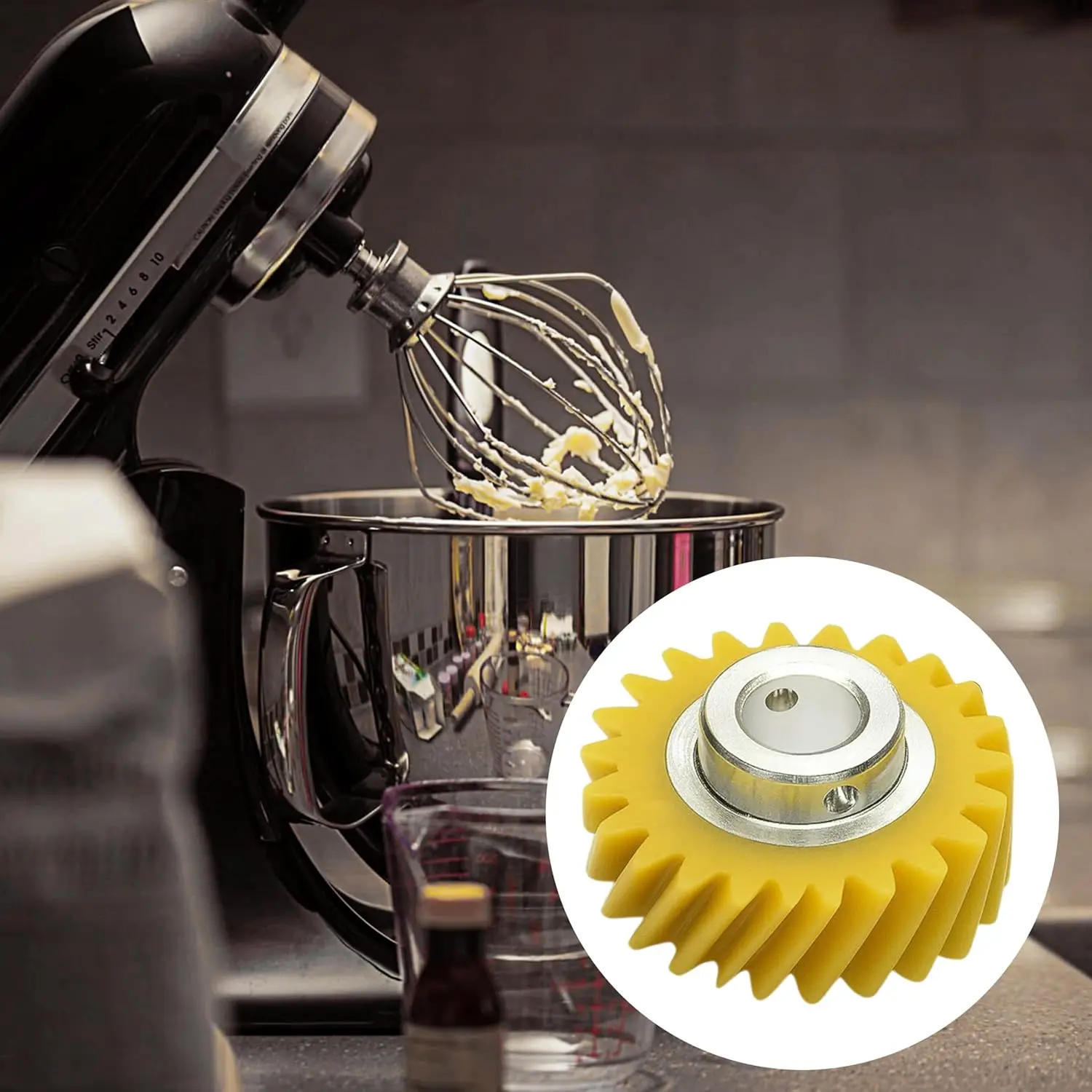 Engrenage à vis sans fin pour mélangeur KitchenAid