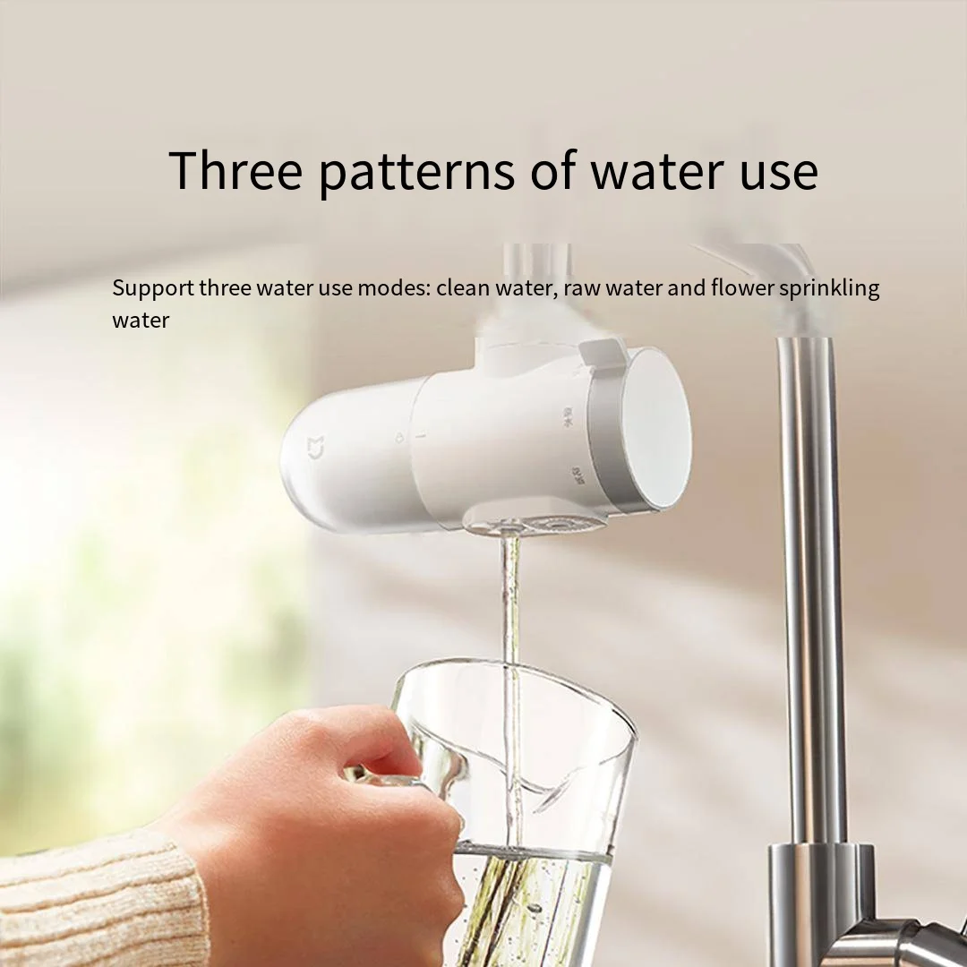 Xiaomi robinet de cuisine intelligent, percolateur à charbon actif, filtre à eau, purificateur pour la maison, filtre à eau potable