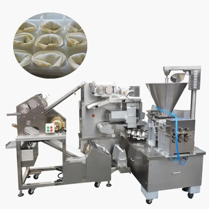 Machine de transformation alimentaire entièrement automatique pour la fabrication de wontons 220V