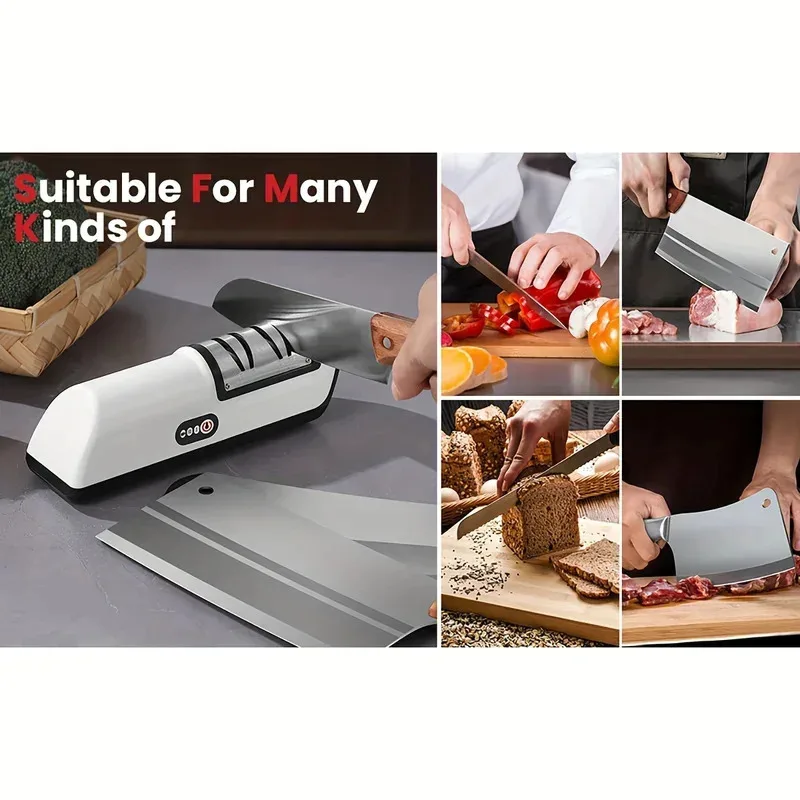 Aiguiseur de couteaux électrique de cuisine