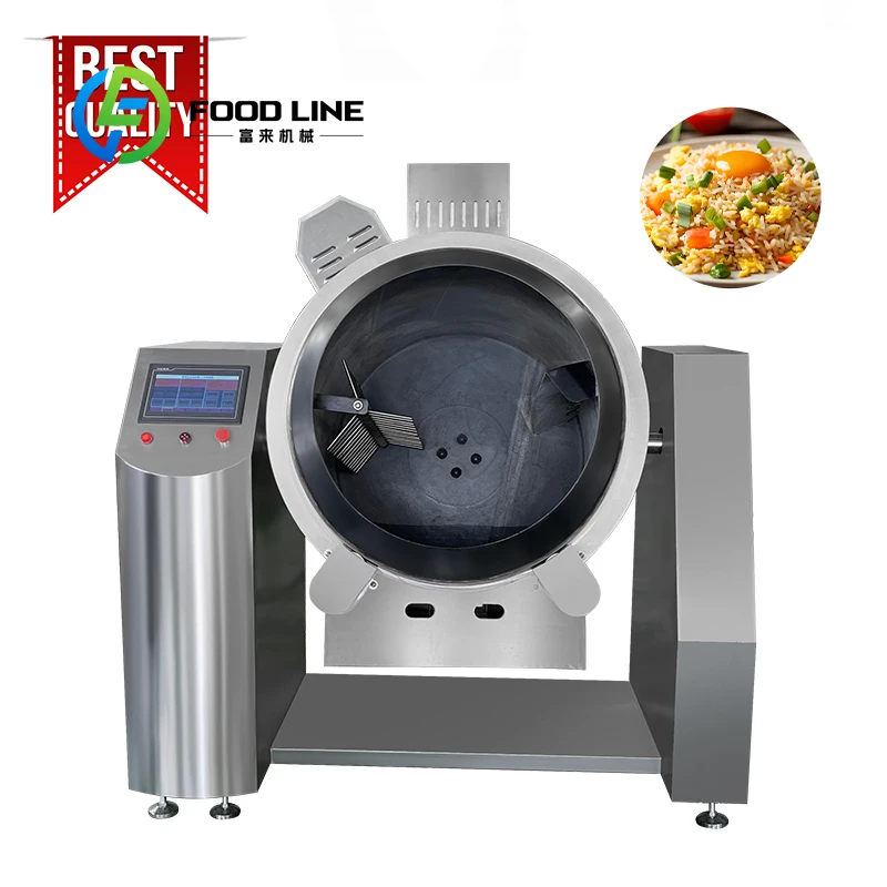 Robot de cuisson automatique intelligent personnalisé pour la préparation de plats sautés