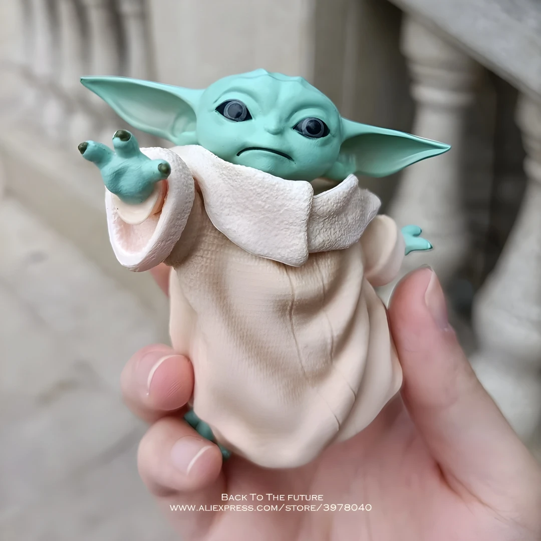 Figurines de collection Hasbro Star Wars : Maître Baby Yoda, Darth, Mandalorian – Mini-modèles de jouets animés, cadeau