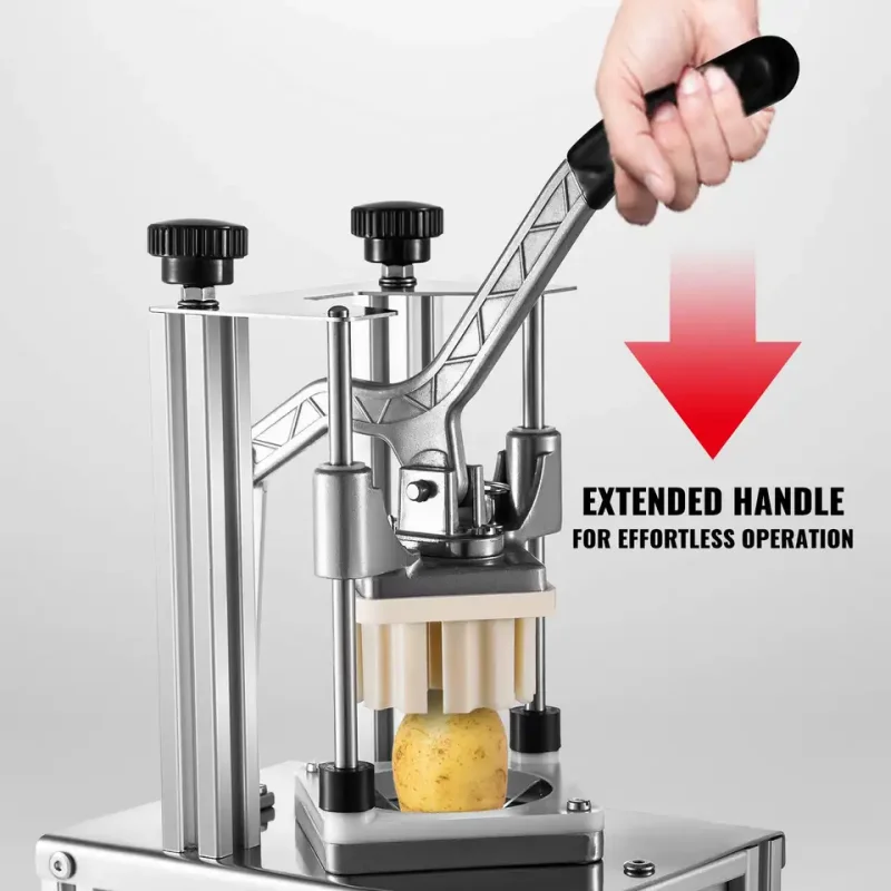 Machine de découpe manuelle de pommes de terre