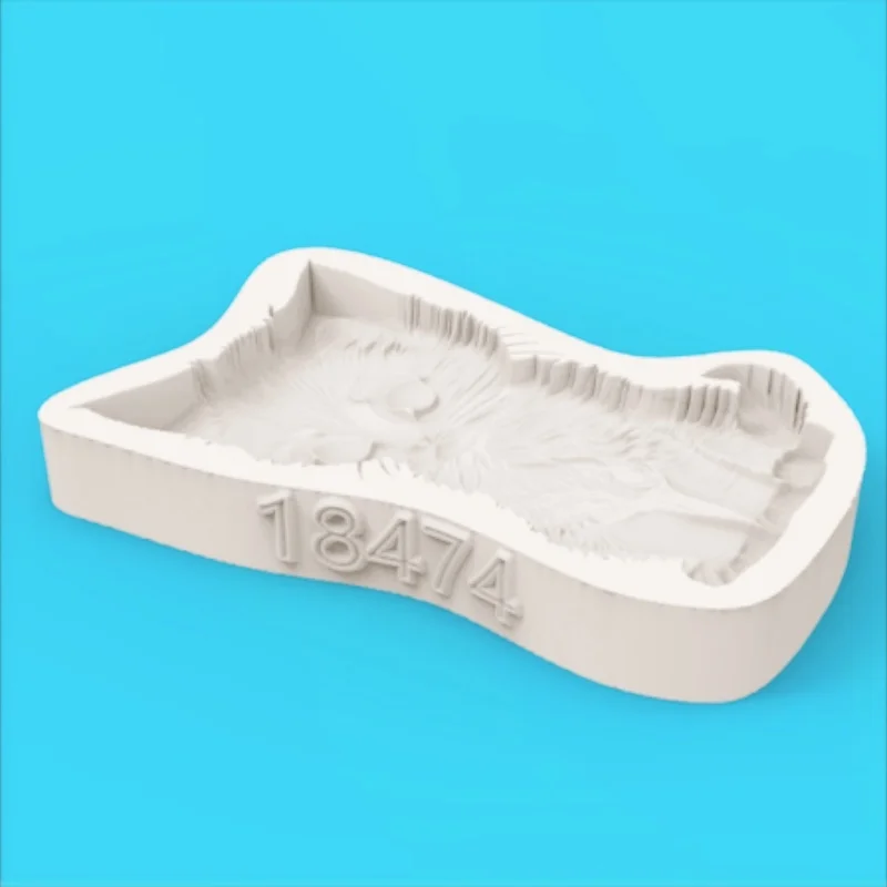 Moule en silicone chaton mignon