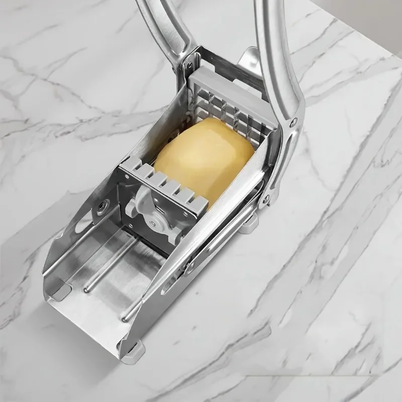 Machine de découpe de pommes de terre multifonction en acier inoxydable