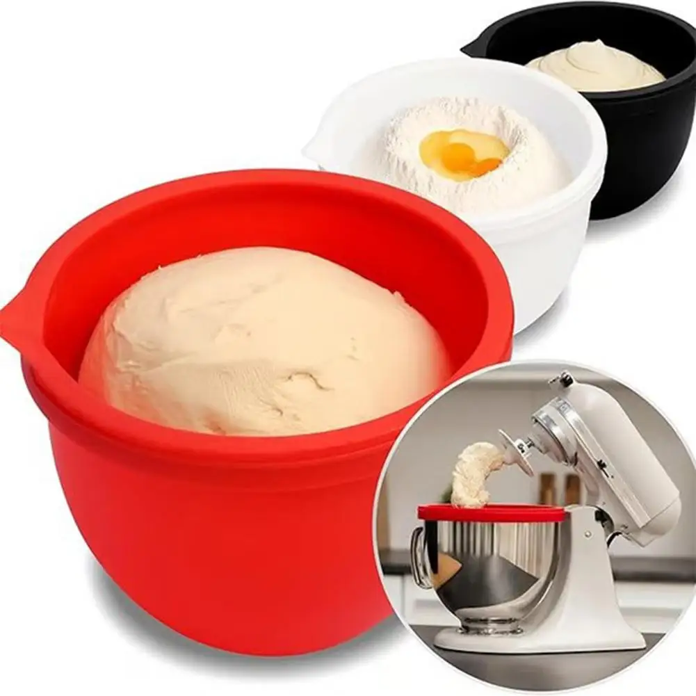 Revêtement de bol en Silicone avec couvercles