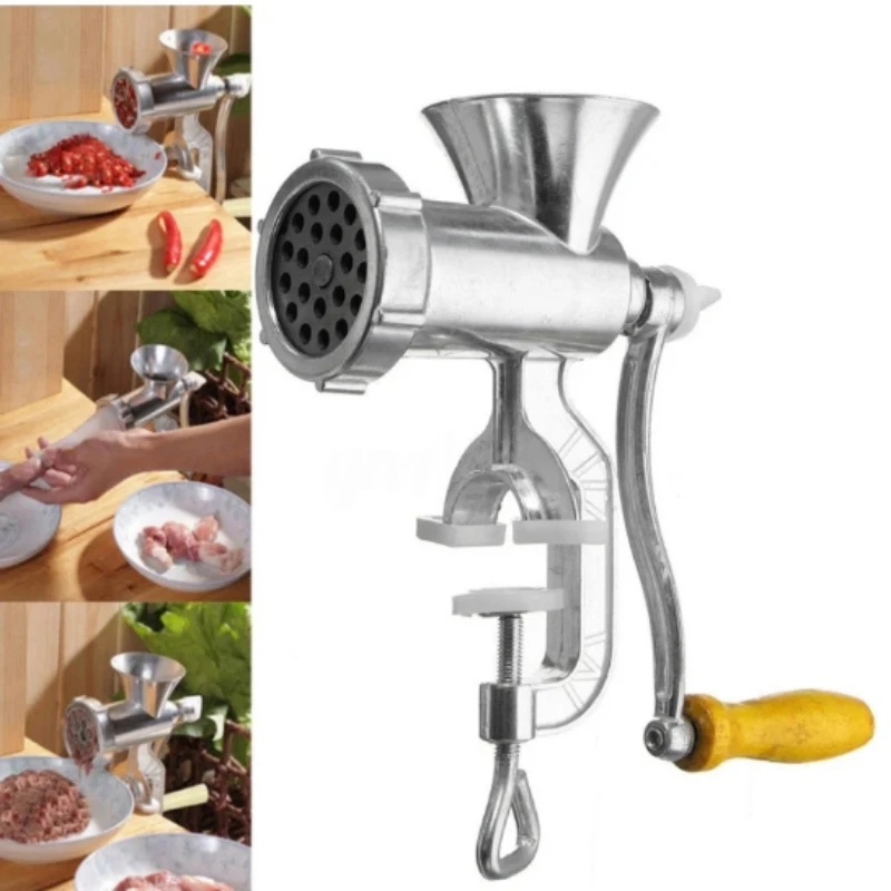 Hachoir à viande manuel multifonctionnel pour usine de cuisine