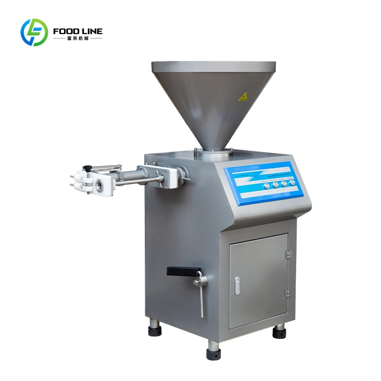 Machine de remplissage de saucisses commerciale électrique automatique