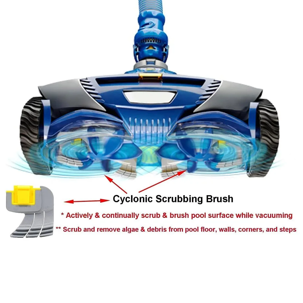 Pièces de rechange pour nettoyeur de piscine, pneus, brosses, pour Robot de piscine Zodiac MX8, ensemble de pièces de rechange, 10 pièces, R0526100