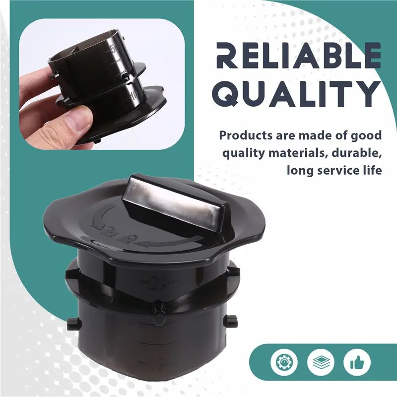 2Pcs Tasse à mesurer avec petit couvercle pour machine de cuisine Cecotec Mambo Chef