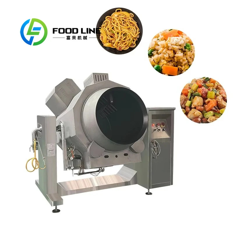 Robot Cuiseur Professionnel Commercial Intelligent pour la Cuisson Automatique en Restaurant – Équipement de Cuisine Électrique pour une Efficacité Accrue