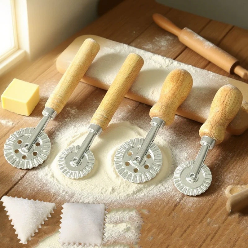 Rouleau à pâte, roulette à découper