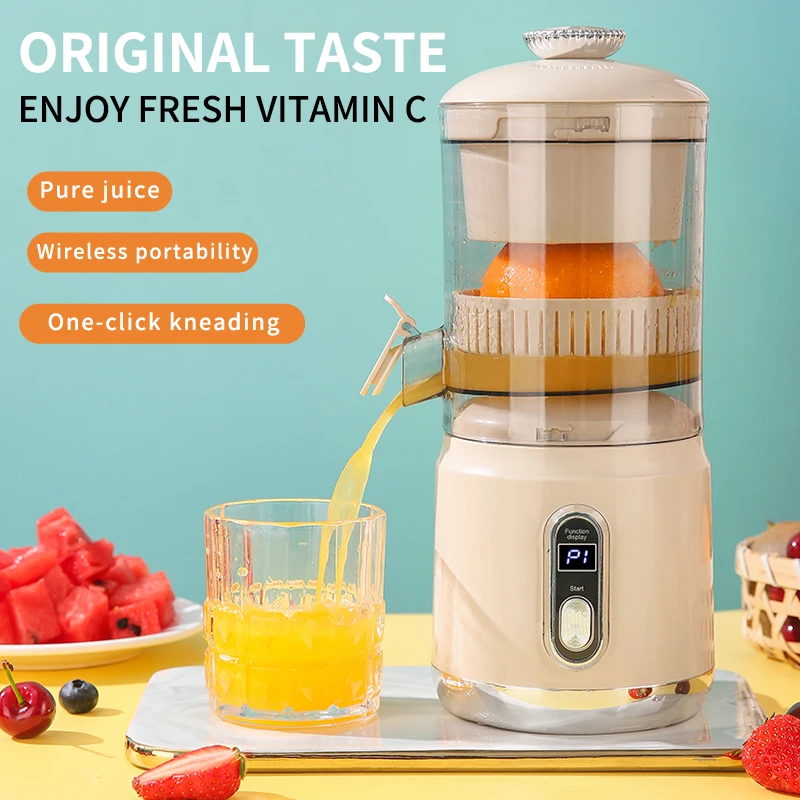 Nouvelle Machine à Jus Électrique Portable Multifonctionnelle pour Jus d'Orange
