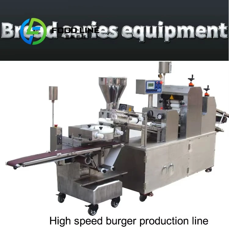 Machine automatique de fabrication de petits pains de hamburger à pain court