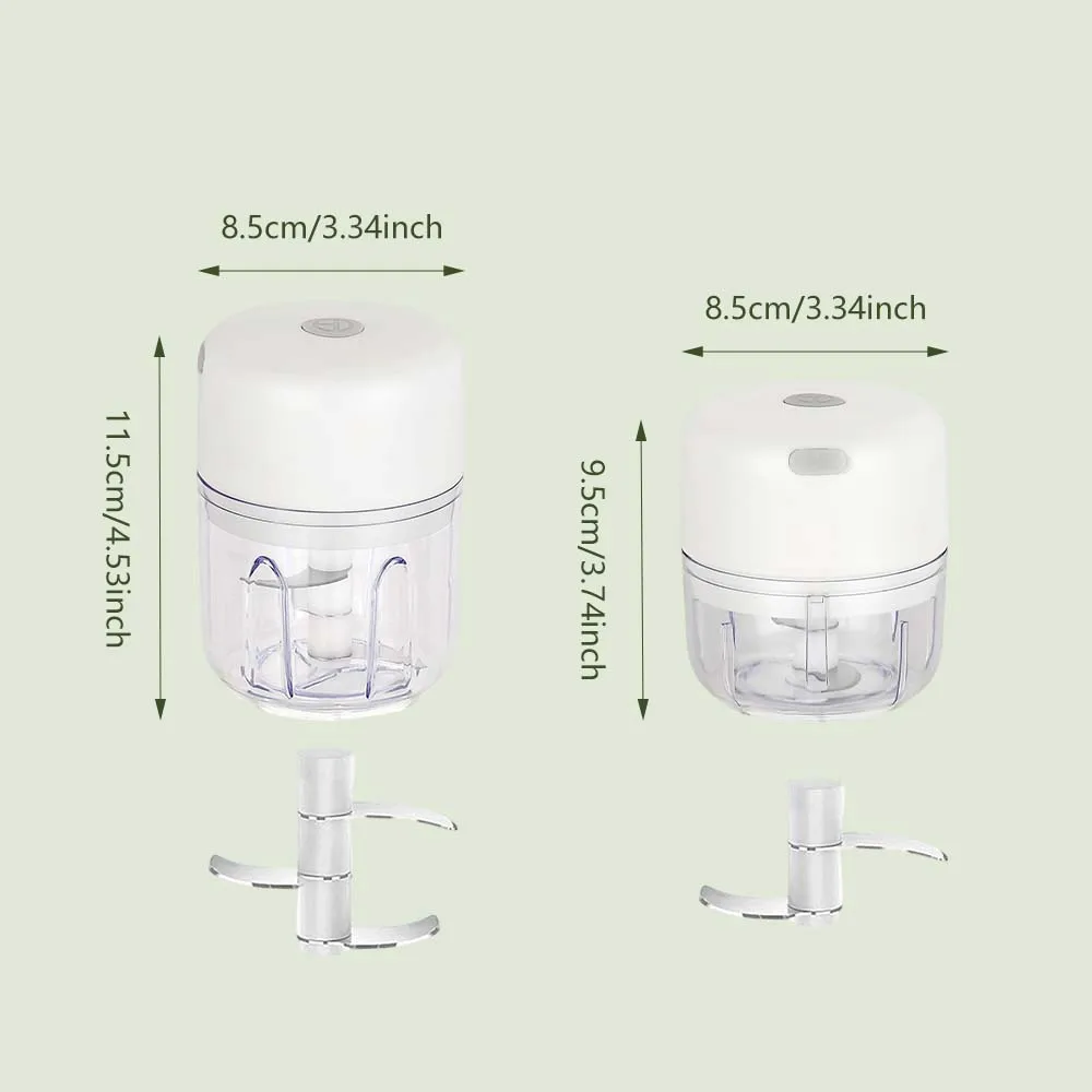 Hachoir à ail électrique 100ML/250ML