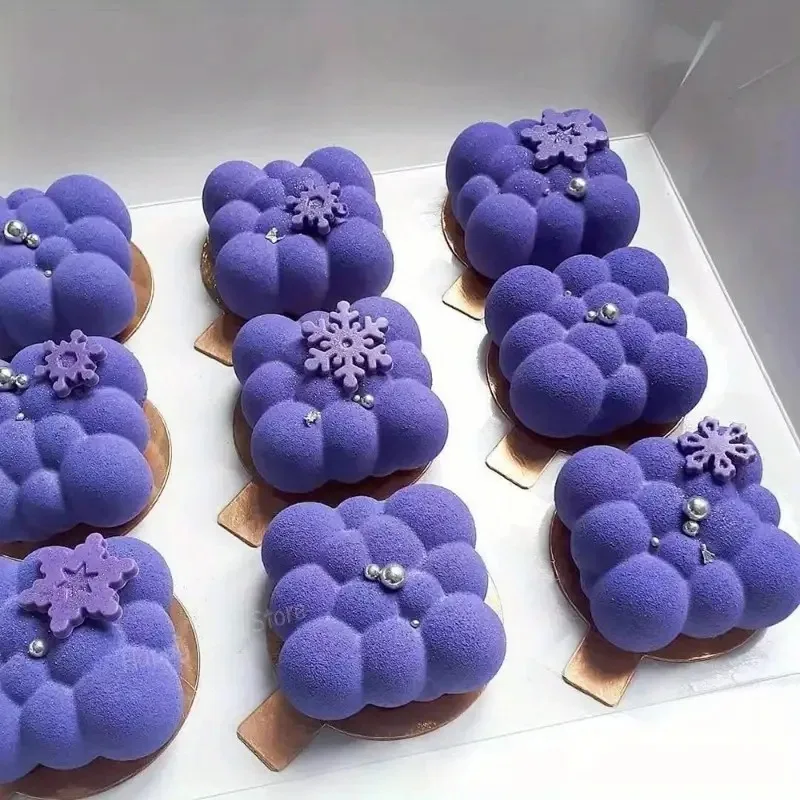 Moule à gâteau en Mousse nuage 3D en Silicone