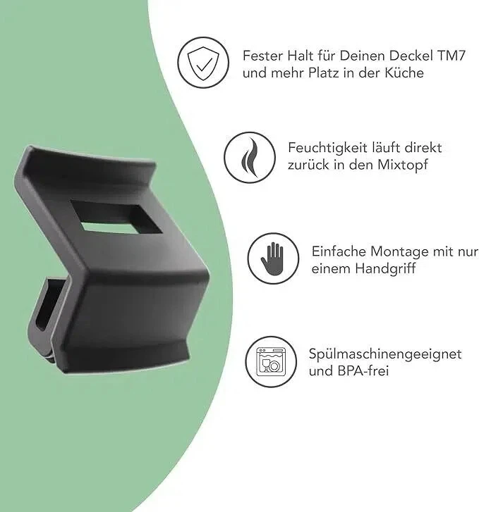 Clip de Verrouillage du Couvercle pour Thermomix TM7