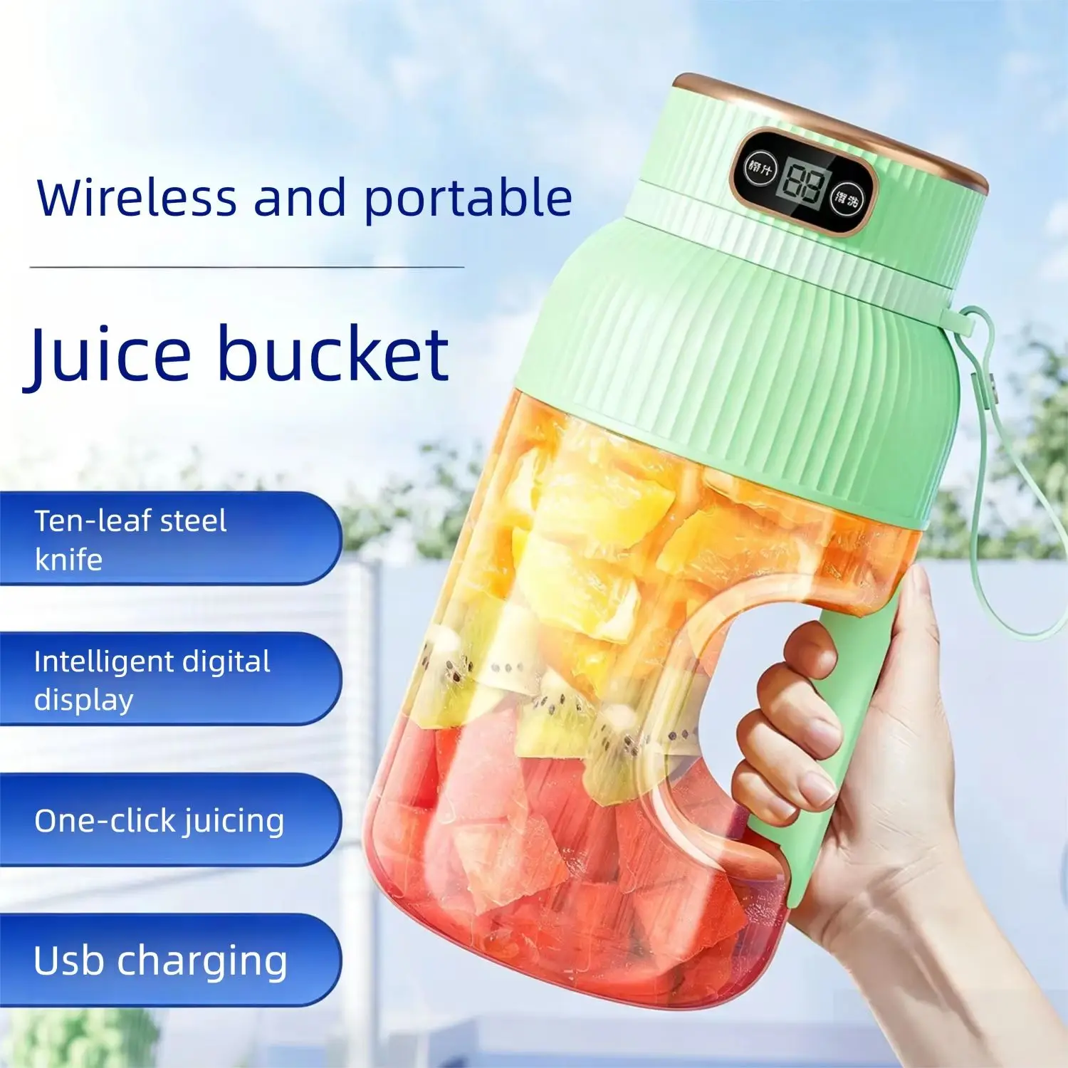 Mixeur Électrique Portable pour Fruits