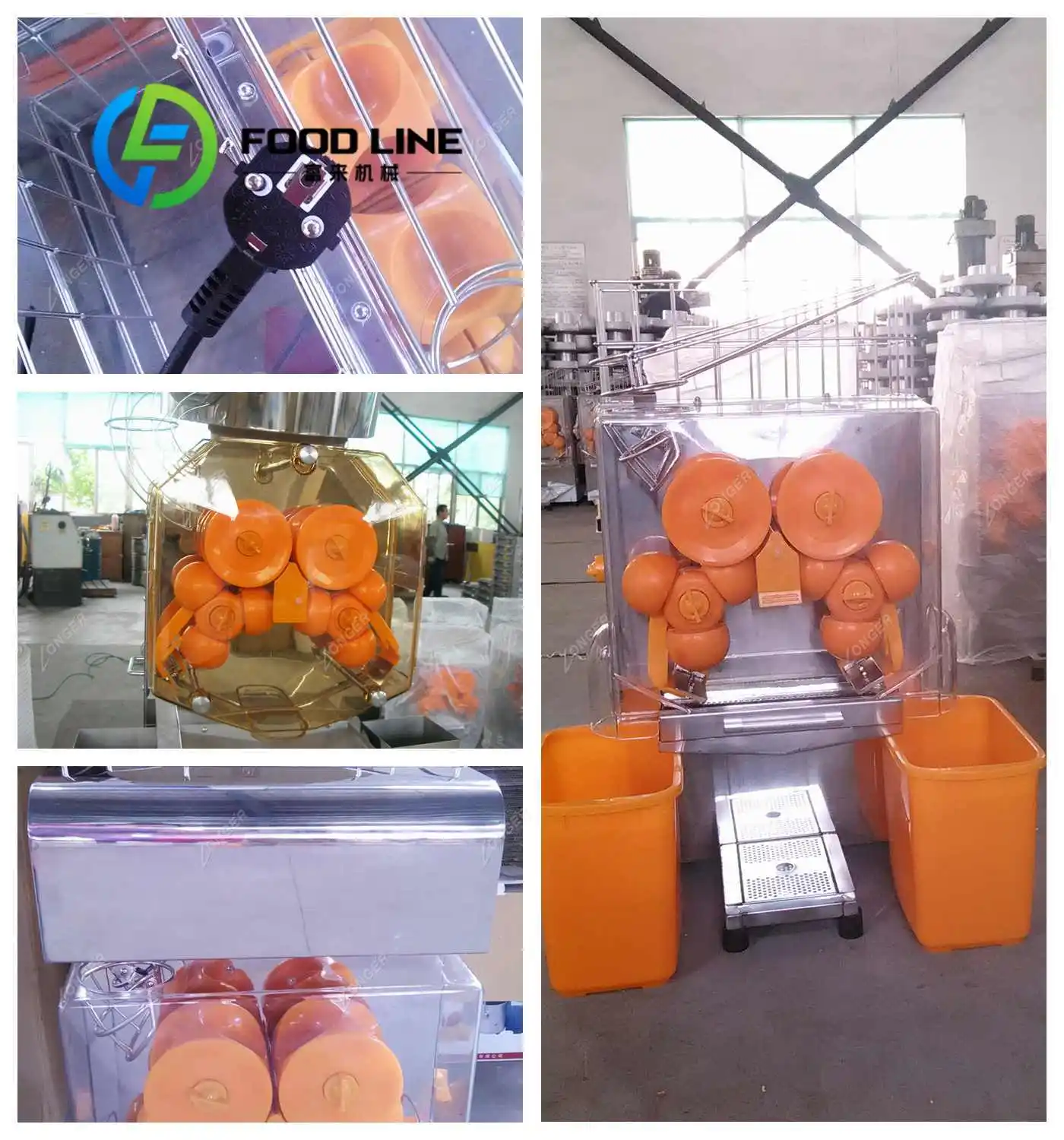 Machine d'extraction de jus d'orange | Presse-agrumes automatique pour orange