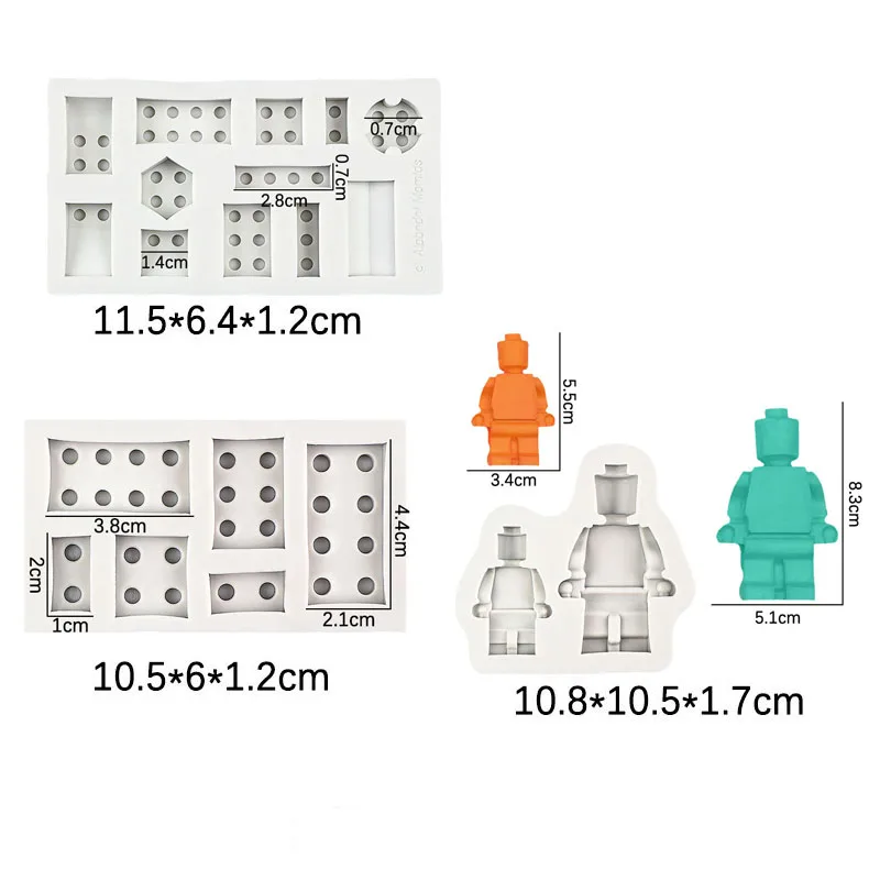 Moule Robot en Silicone pour Fondant au chocolat