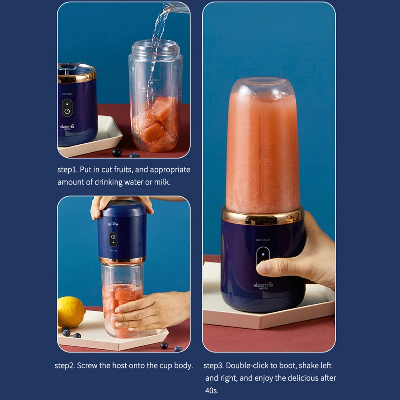 Mélangeurs de fruits presse-agrumes électrique Portable mélangeur