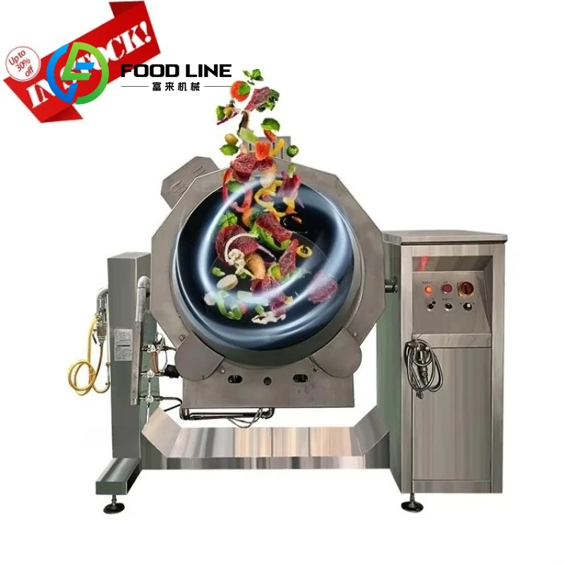 Robot de cuisson automatique intelligent personnalisé pour la préparation de riz frit