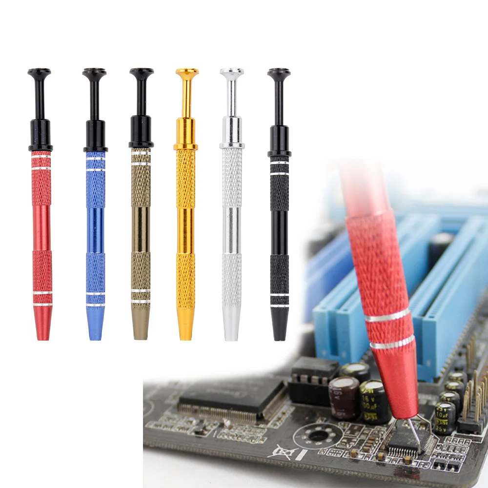 Extracteur de puce IC à 4 griffes, outil flacon de pièces de précision, extracteur de ramassage, outil de réparation kg pour coordinateur électronique