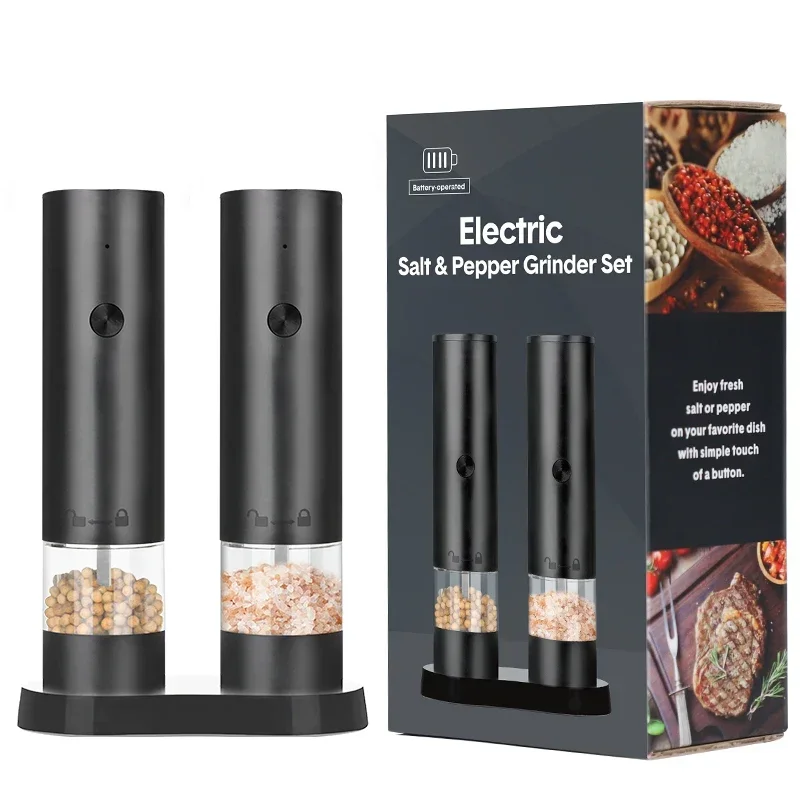 Moulin à sel et à poivre électrique Rechargeable par USB