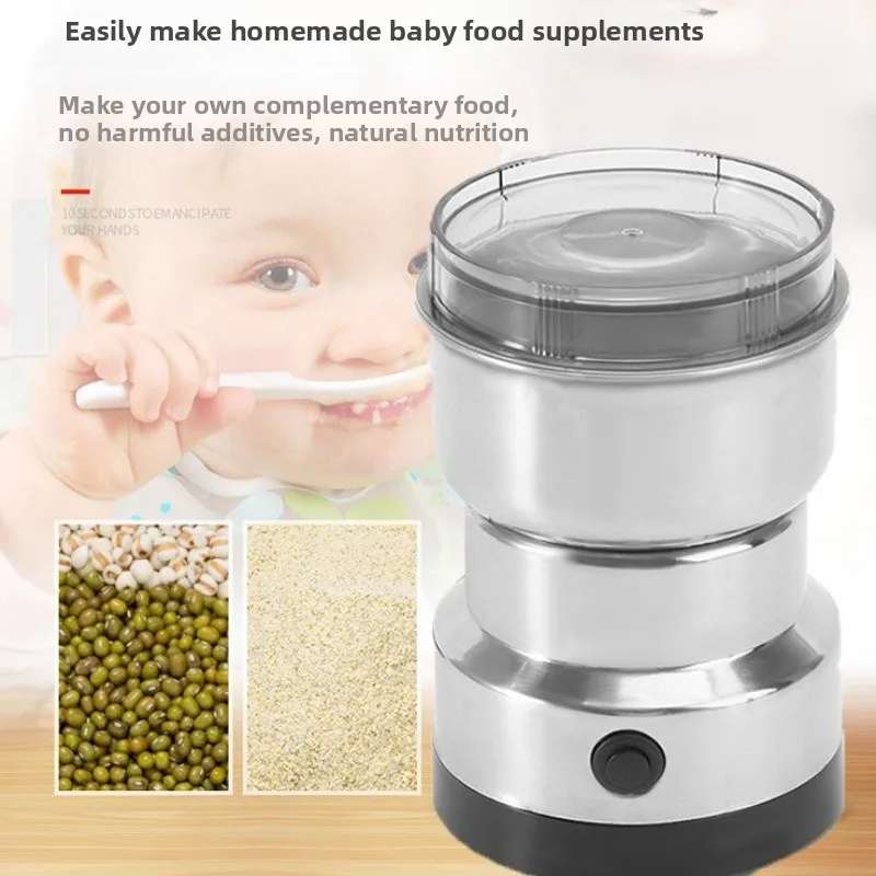 Moulin à grains multifonctionnel 4 lames pour cuisine