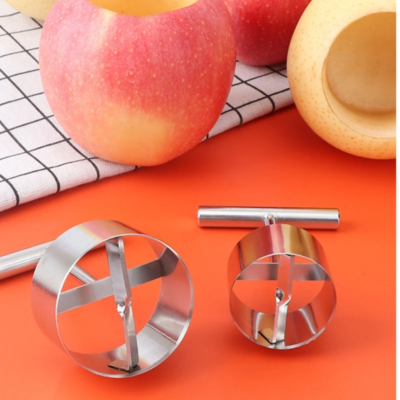 Pelle à noyau de fruits en acier inoxydable