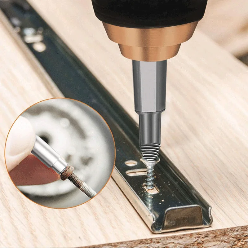 Jeu d'extracteur de vis, outil de retrait de dents croisées et de filetage en acier rapide avec embout d'extension de douille, extracteur de vis endommagé 22 pièces