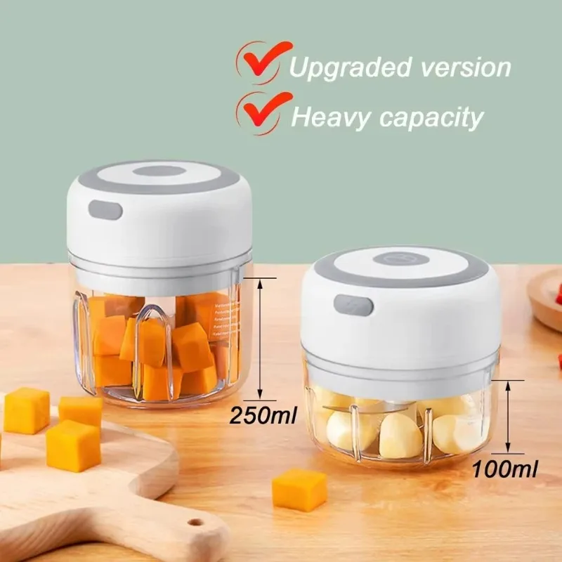 Mini hachoir électrique sans fil 250 ml